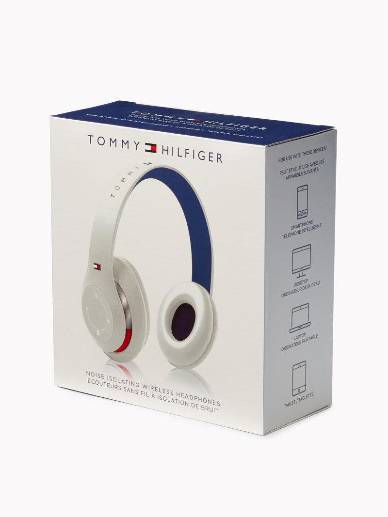 Férfi Tommy Hilfiger TH Wireless Headphones Technology Fehér | HU 1580ZUT